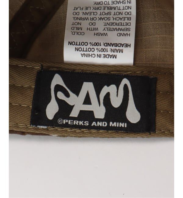 PULP「P.A.M. / パークスアンドミニ GARDEN VARIETY CAMO 5 PANEL CAP」|キャップ・キャスケット|