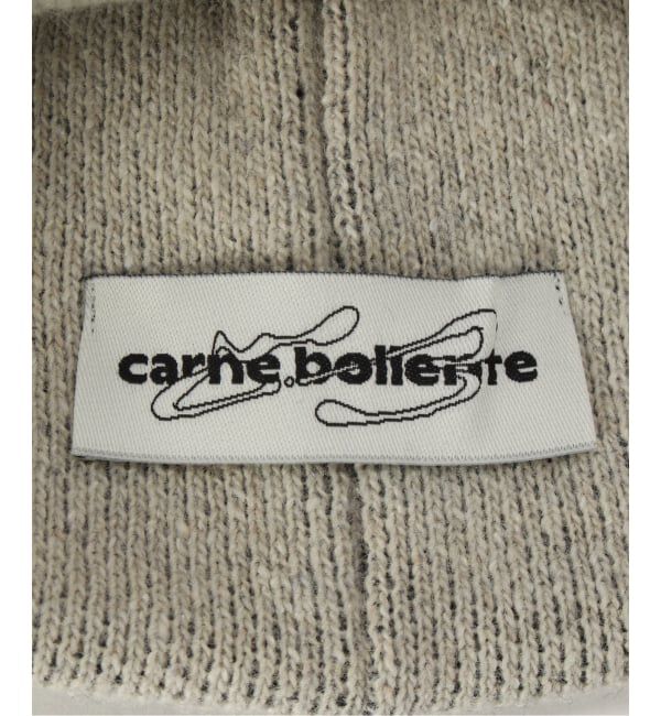 Oriens JOURNAL STANDARD「【Carne Bollente/カルネボレンテ】Head Meets Heart AW25BN0101」|ニット帽|