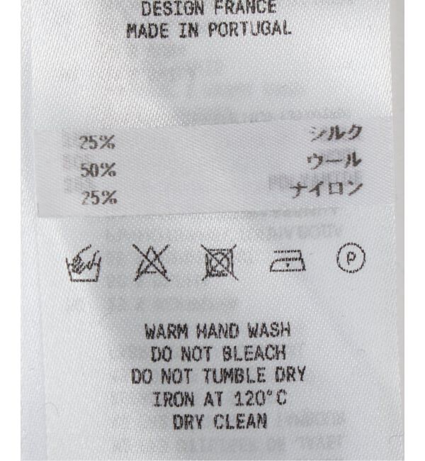 Oriens JOURNAL STANDARD「【Carne Bollente/カルネボレンテ】Head Meets Heart AW25BN0101」|ニット帽|