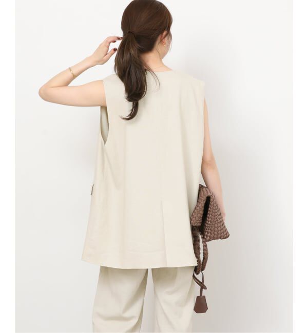 JOURNAL STANDARD relume「《予約》［手洗い可］リネンフィールノーカラージレ」|その他|