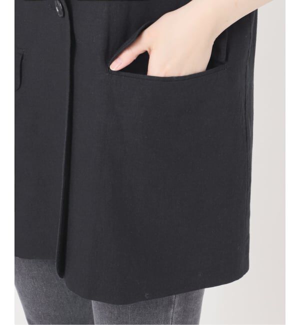 JOURNAL STANDARD relume「《予約》［手洗い可］リネンフィールノーカラージレ」|その他|