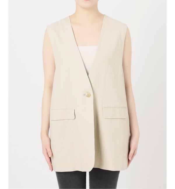 JOURNAL STANDARD relume「《予約》［手洗い可］リネンフィールノーカラージレ」|その他|