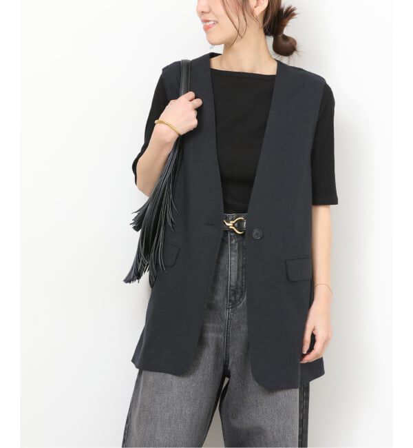 JOURNAL STANDARD relume「《予約》［手洗い可］リネンフィールノーカラージレ」|その他|