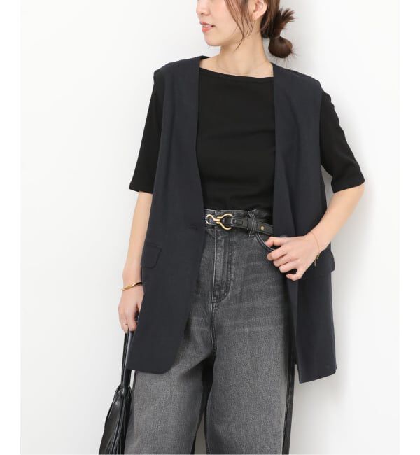 JOURNAL STANDARD relume「《予約》［手洗い可］リネンフィールノーカラージレ」|その他|