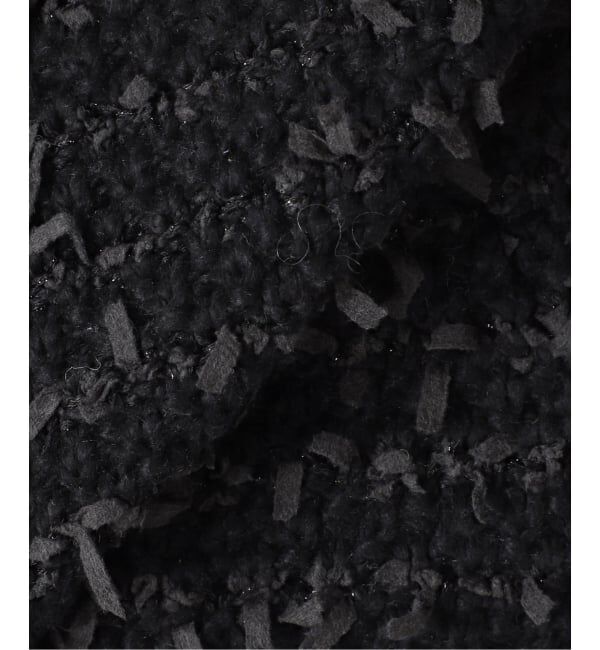 NOBLE「Venit/ヴェニット TAPE YARN KNIT JACKET」|ノーカラージャケット|