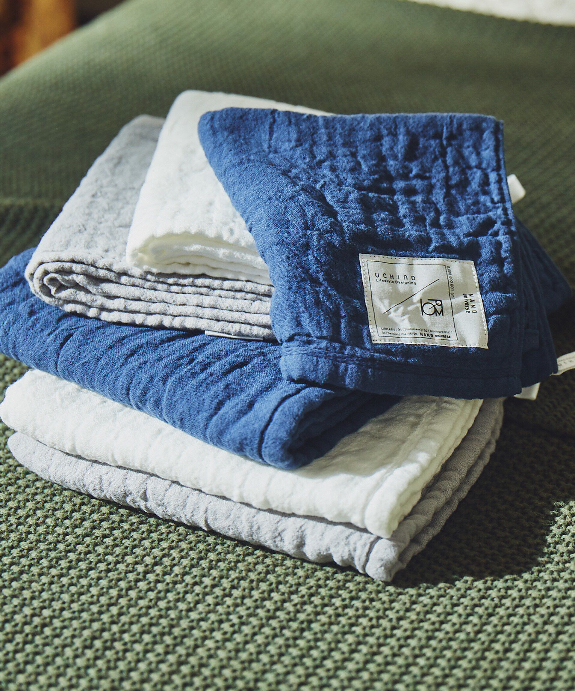 nano･universe「LB.03/「UCHINO&times;NANOuniverse」マシュマロワッフルガーゼバスタオル」|その他|