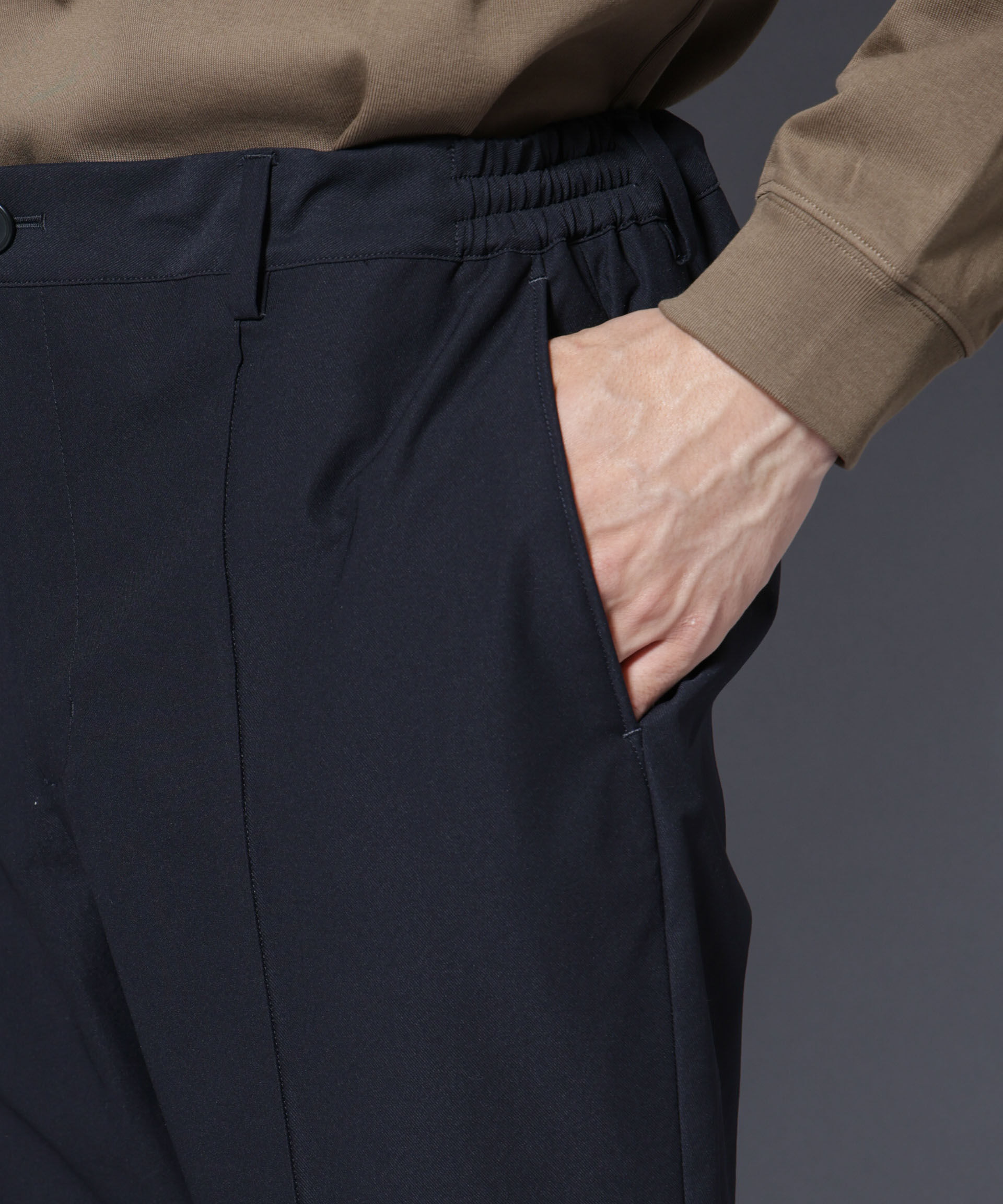 nano･universe「「N TROUSERS BASIC」SizeMoreTEXBRID(R)ストレッチパンツ(セットアップ可)」|スーツ|