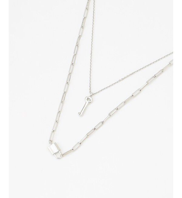 23区「キーモチーフセットネックレス」|ネックレス|シルバー系