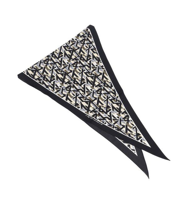 23区「Ratti アブストラクトプリント スカーフ」|バンダナ・スカーフ|