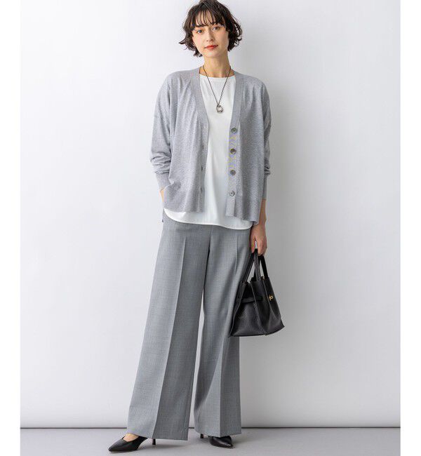 23区「ジョーゼットトリコット TEEブラウス」|Tシャツ・カットソー|