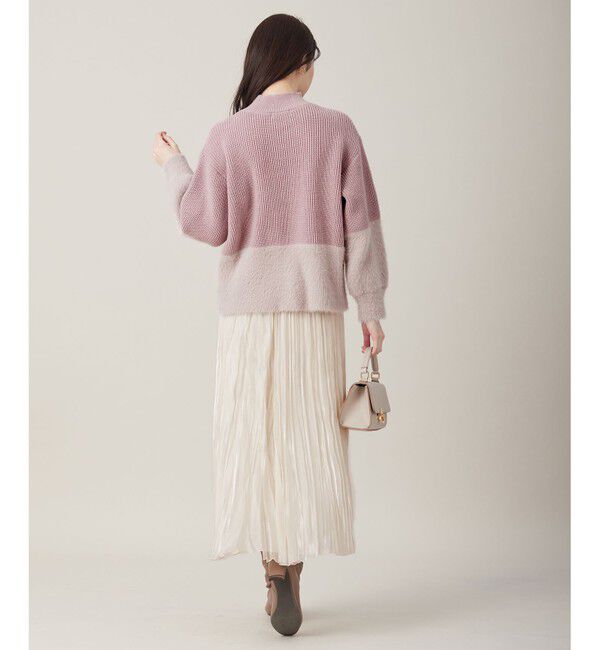 ANY SIS「【洗える】グラデーションフェザー ニット」|ニット・セーター|