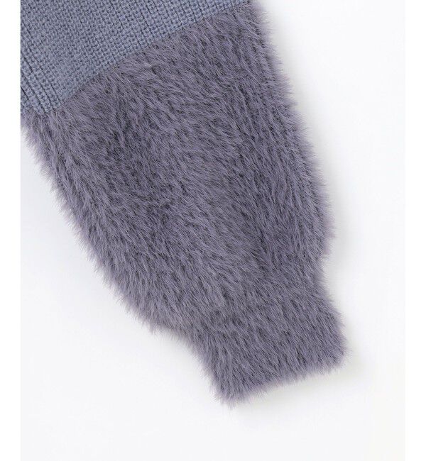 ANY SIS「【洗える】グラデーションフェザー ニット」|ニット・セーター|