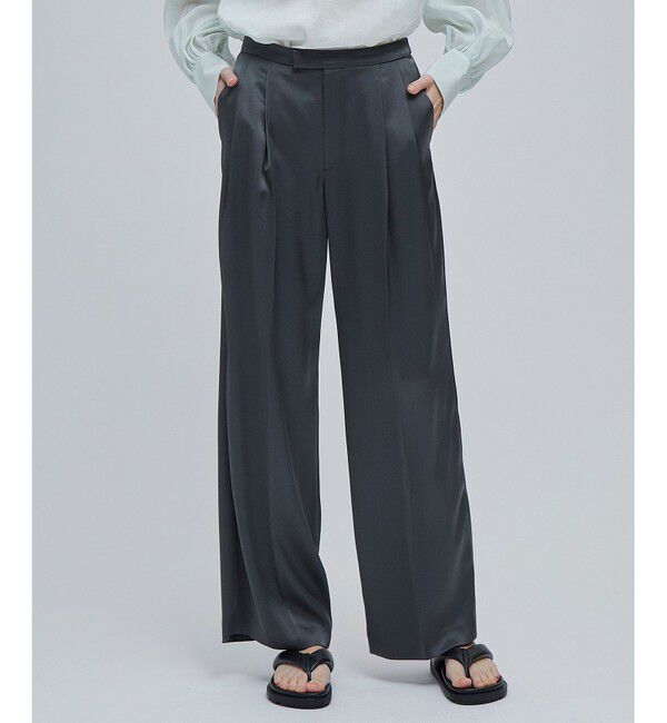 BEIGE,「GINETTE / ストレートパンツ」|その他|Slate