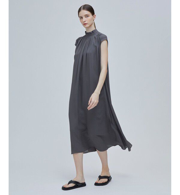 BEIGE,「OLGA / Aラインドレス」|ワンピース|