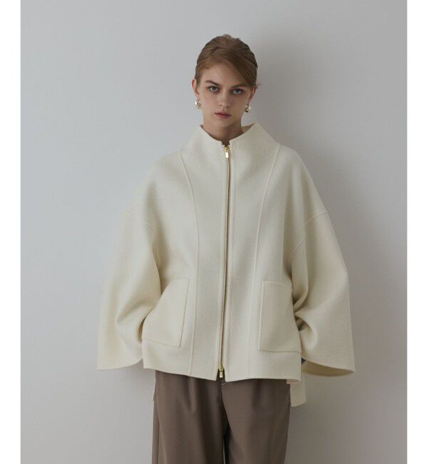 Diagram「ストール付リバージップブルゾン」|ブルゾン・スタジャン|