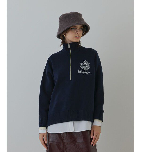 Diagram「ショートシャギーハット」|ハット|チャコール