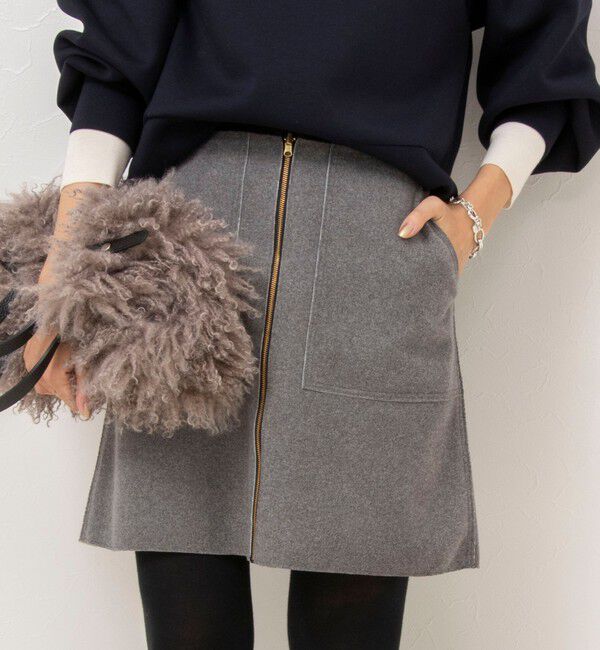 NOLLEY'S「ウォッシャブルリバーシブルミニスカート」|スカート|