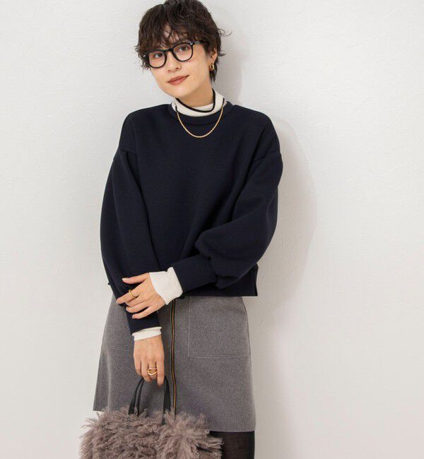 NOLLEY'S「ウォッシャブルリバーシブルミニスカート」|スカート|