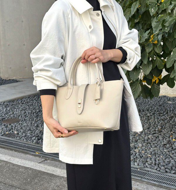 NOLLEY'S「HINERIフラップトートバッグ」|トートバッグ|