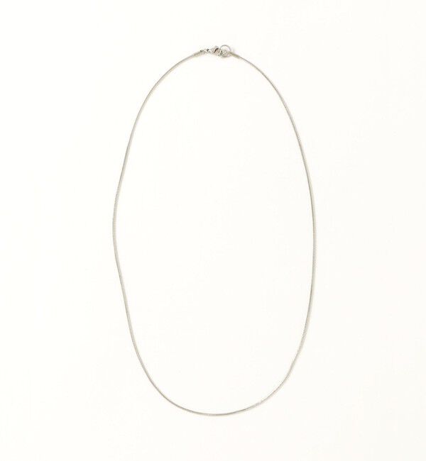 fredy emue「ステンレススネイクミドルネックレス」|ネックレス|