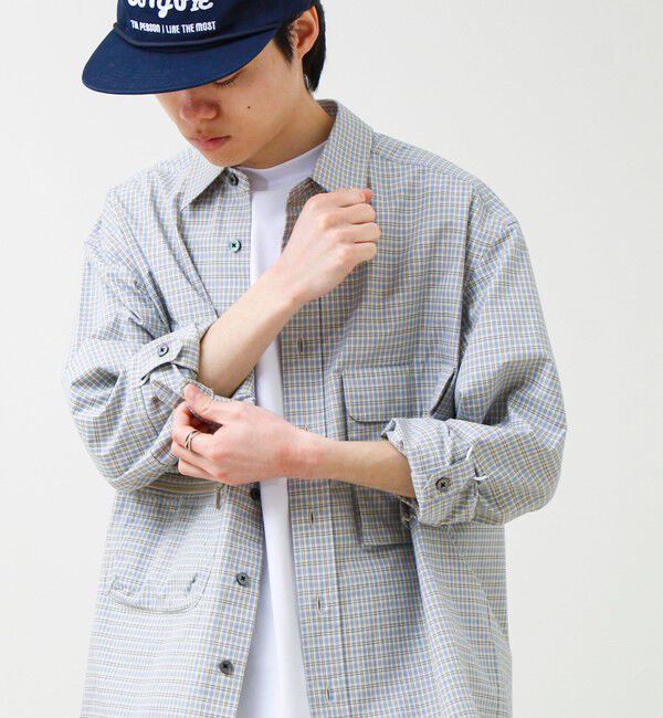 GLOSTER「【ギアディテール】チェック フィッシングシャツ」|シャツ・ブラウス|