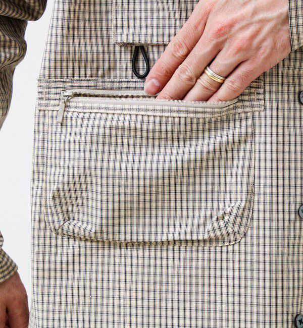 GLOSTER「【ギアディテール】チェック フィッシングシャツ」|シャツ・ブラウス|