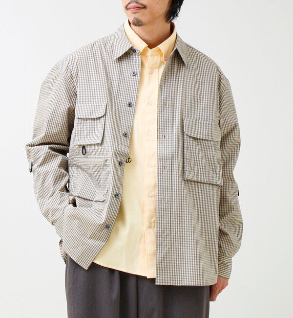 GLOSTER「【ギアディテール】チェック フィッシングシャツ」|シャツ・ブラウス|