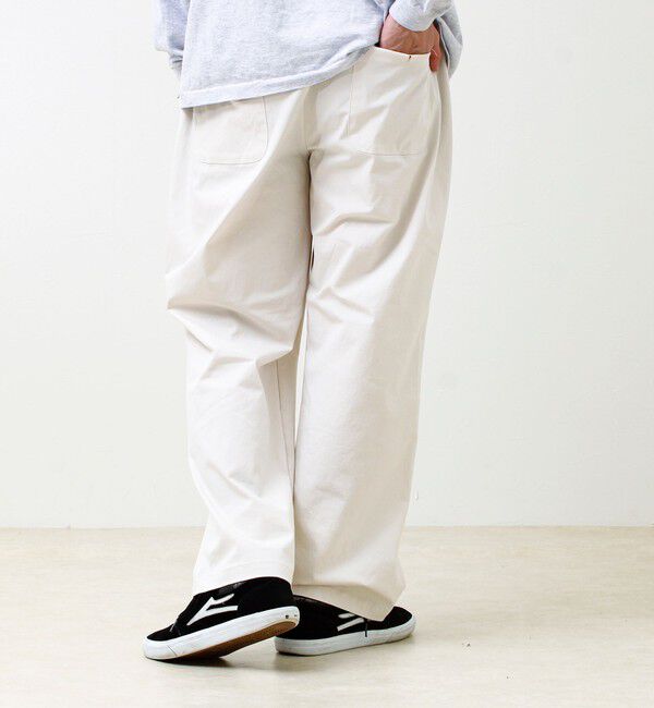 GLOSTER「【色で選べる/ユニセックス対応】GOODNESS イージーパンツ」|チノ|