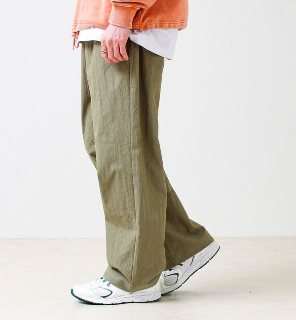 GLOSTER「【色で選べる/ユニセックス対応】GOODNESS イージーパンツ」|チノ|