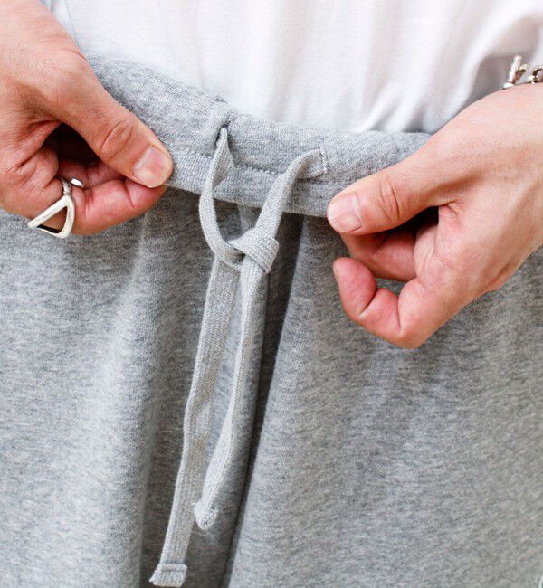 GLOSTER「【DISCUS】裏毛ワイドスウェットパンツ」|その他|