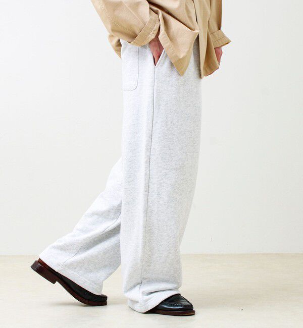 GLOSTER「【DISCUS】裏毛ワイドスウェットパンツ」|その他|