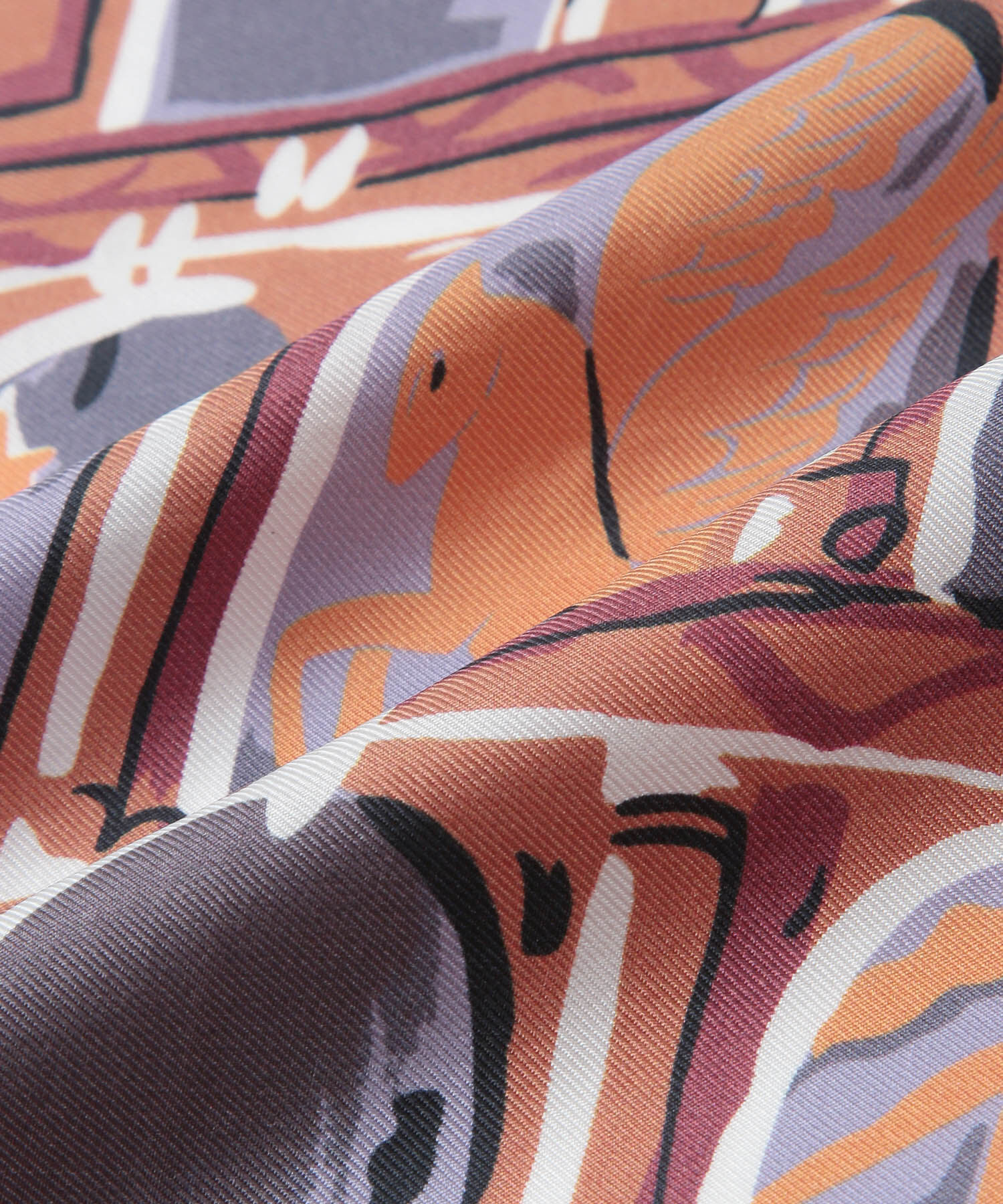 ROP&Eacute;「ROPE'アーカイブパターンシルクスカーフ/Sサイズ」|バンダナ・スカーフ|