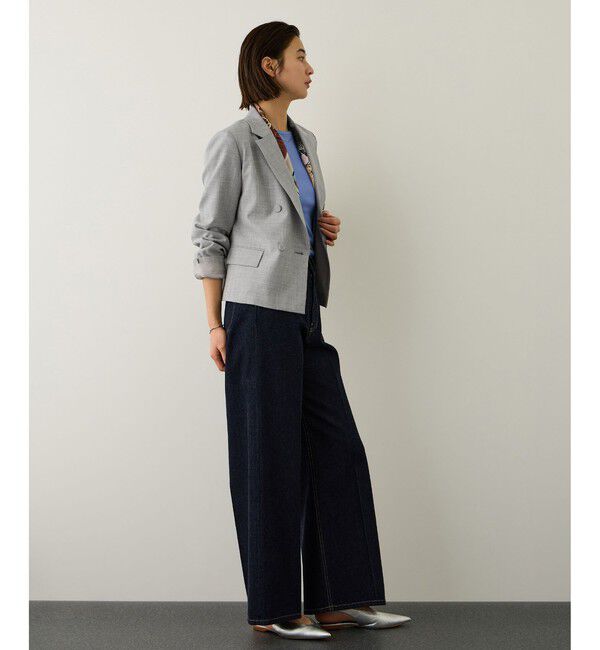 ROPE「ノンミュールジングウール テーラードジャケット/セットアップ対応」|テーラードジャケット|