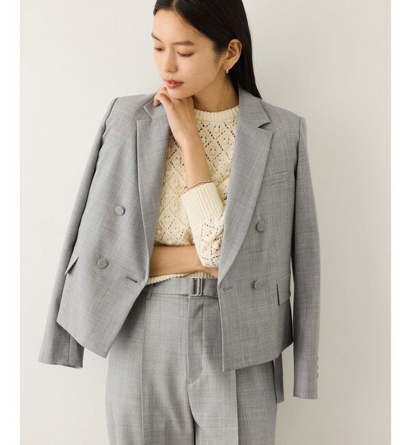 ROPE「ノンミュールジングウール テーラードジャケット/セットアップ対応」|テーラードジャケット|