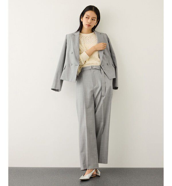 ROPE「ノンミュールジングウール テーラードジャケット/セットアップ対応」|テーラードジャケット|