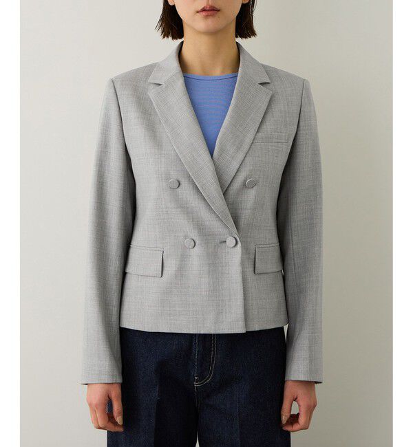 ROPE「ノンミュールジングウール テーラードジャケット/セットアップ対応」|テーラードジャケット|