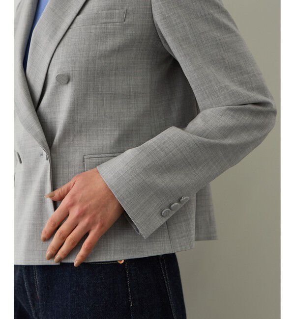 ROPE「ノンミュールジングウール テーラードジャケット/セットアップ対応」|テーラードジャケット|