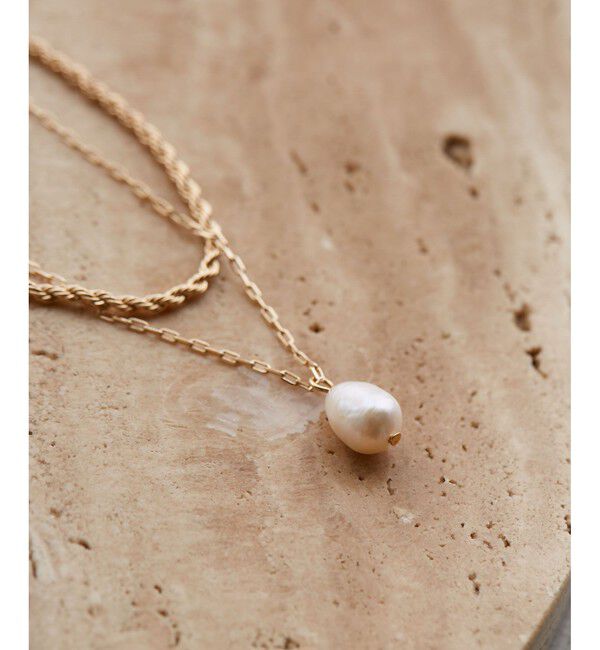 VIS「レイヤード淡水パールネックレス」|ネックレス|