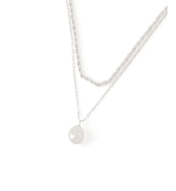 VIS「レイヤード淡水パールネックレス」|ネックレス|