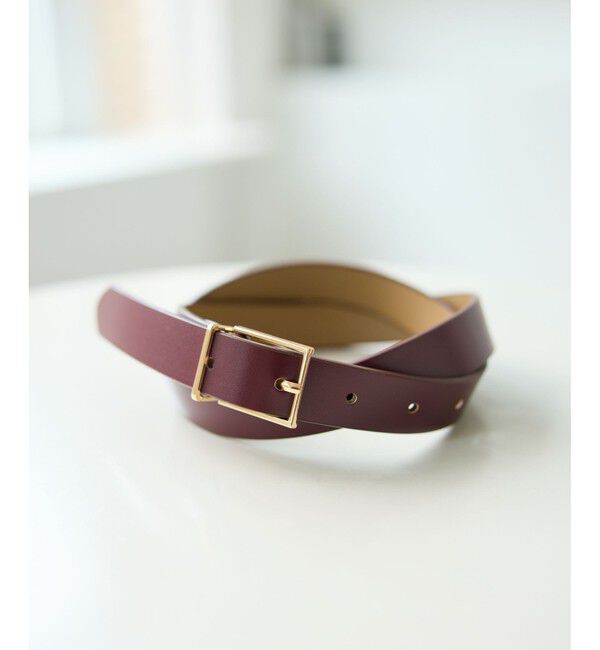 ROPE PICNIC PASSAGE「22mmスリムスクエアバックルベルト」|ベルト|