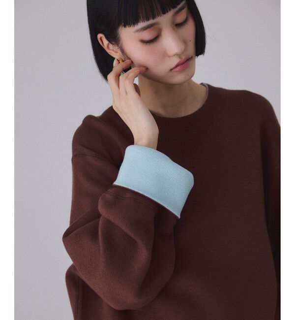 バイカラーリバーシブルニットプルオーバー（ADAM ET ROPE'）｜ルミネ