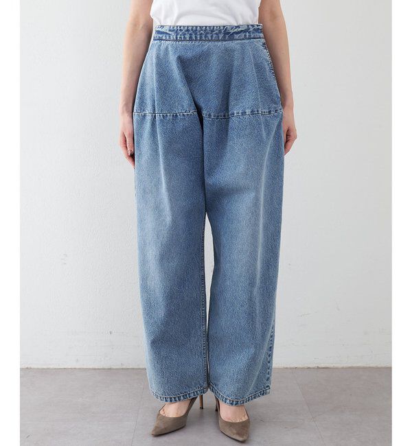  「バレルデニムパンツ」|デニム|