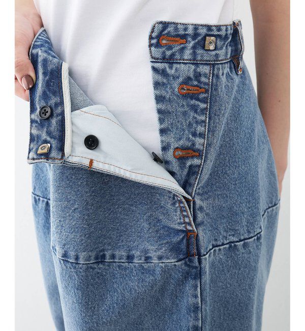  「バレルデニムパンツ」|デニム|