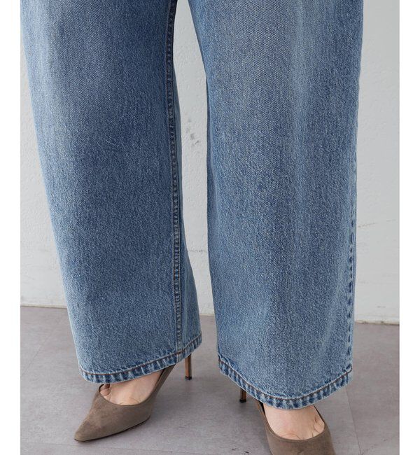  「バレルデニムパンツ」|デニム|