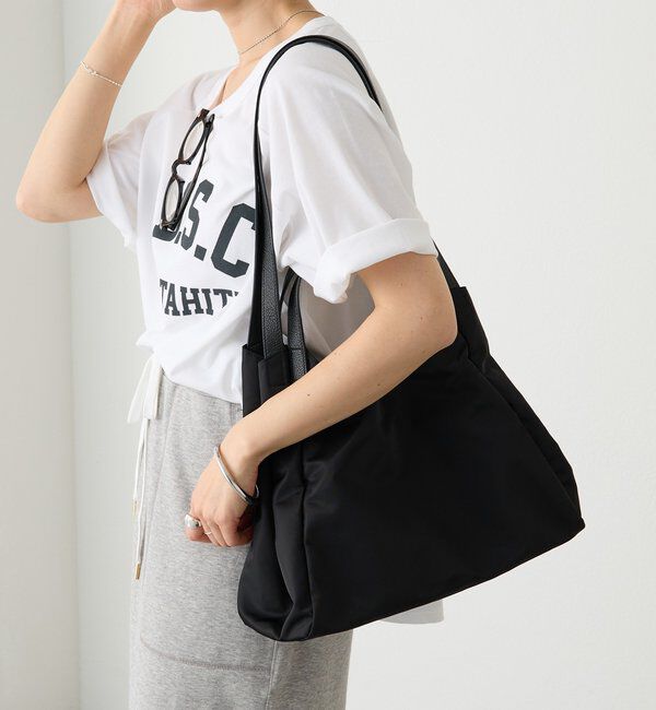  「予約【大容量で実用性抜群】ナイロン2wayトート」|クラッチバッグ|
