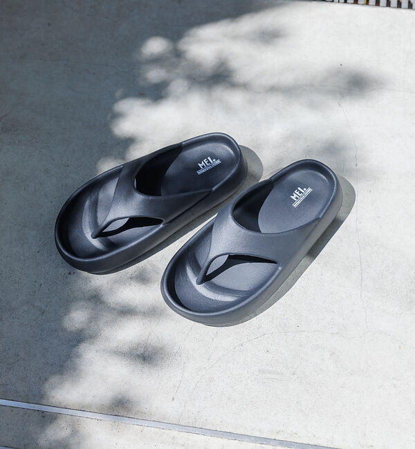 collex「【WEB限定】【MEI/メイ】トングサンダル」|サンダル|ブラック