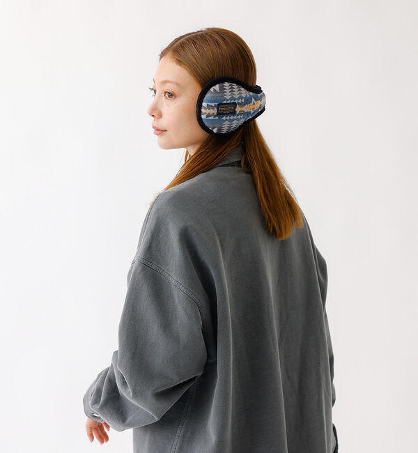 ABAHOUSE「【PENDLETON / ペンドルトン】FLANNEL EAR MUFF / フ」|イヤーマフ|