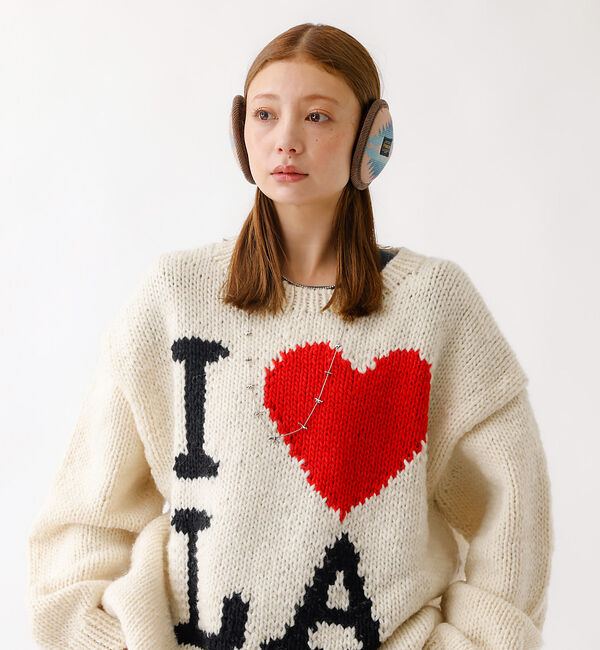 ABAHOUSE「【PENDLETON / ペンドルトン】FLANNEL EAR MUFF / フ」|イヤーマフ|