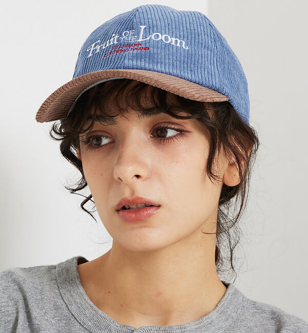 Rouge vif「【FRUIT OF THE LOOM】コーデュロイ キャップ / CORDURO」|その他|ブルー