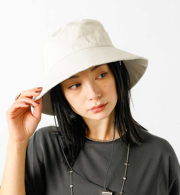 Rouge vif「【Ruben/ルーベン】コットンナイロンハット（顎紐付き）【WEB限定】」|その他|